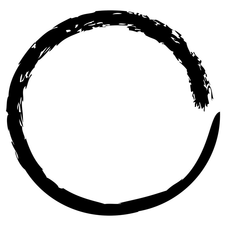 Vector vector marco simple de crayón negro en fondo blanco