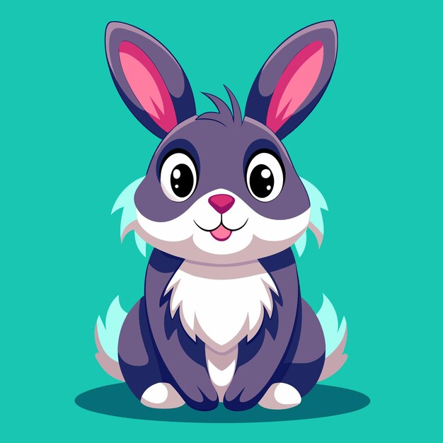 El vector de mascotas del conejo es EPS.