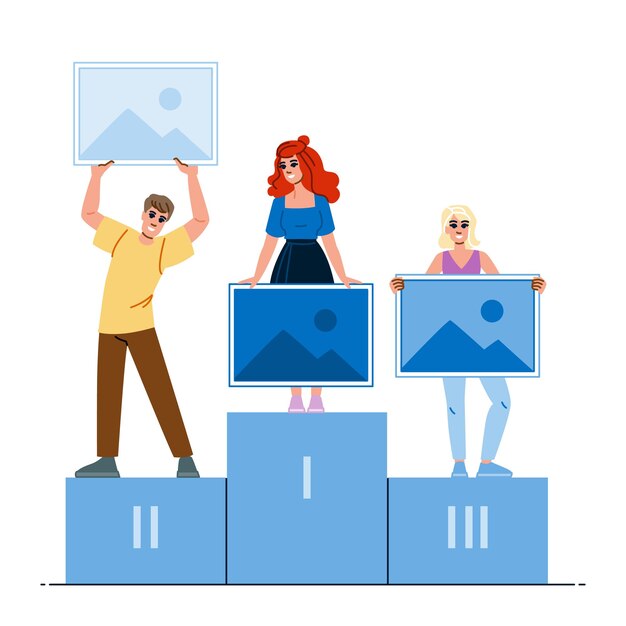 Vector de metadatos de la imagen de SEO