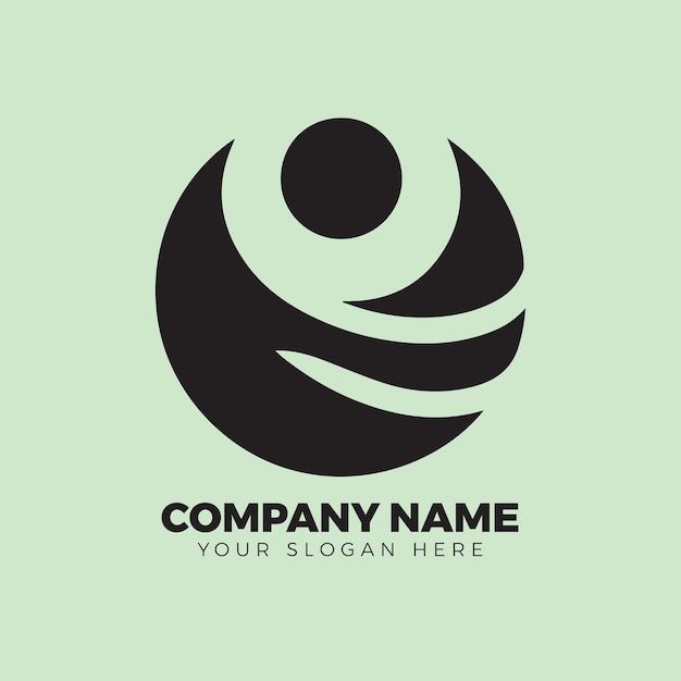 Vector vector minimal company logo design vector file