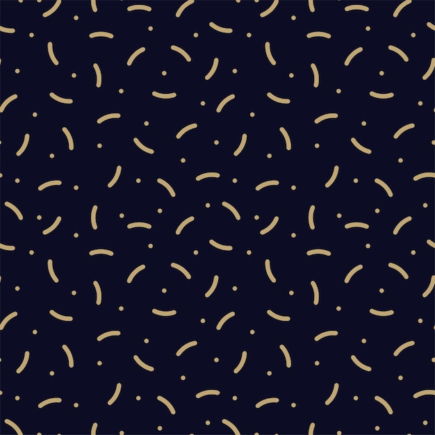 Vector moda curva perfecta patrón moda 80s 90s fondo decorativo oscuro