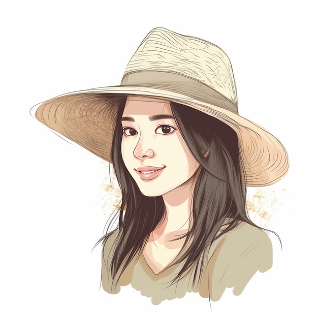 vector, moda, ilustración, sombrero, aislado, cabeza, accesorio, mujer, vendimia, hembra, gorra, estilo, s