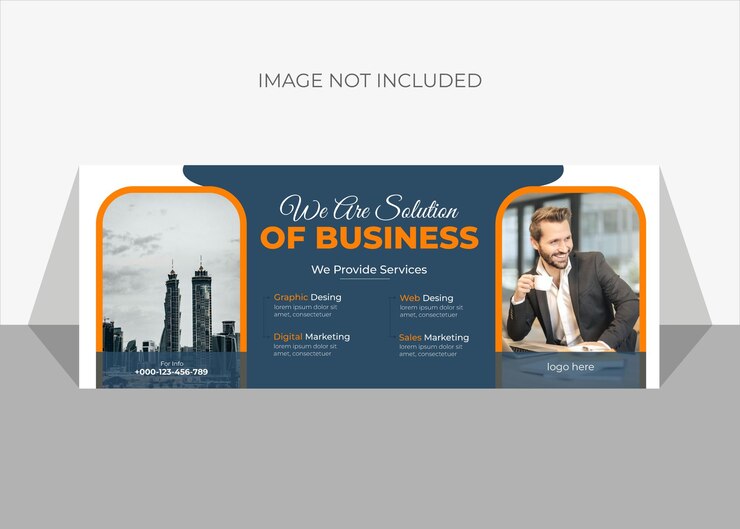 Vector modelo de portada de Facebook para negocios y empresas