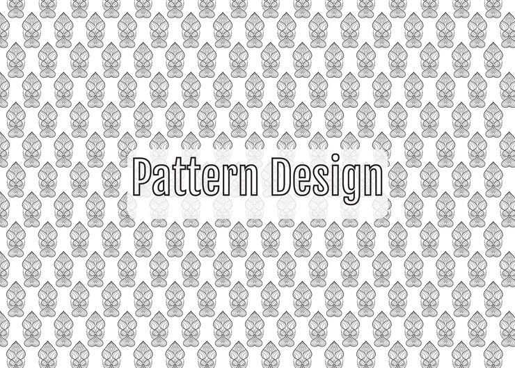 Vector moderno diseño de patrones sin fisuras