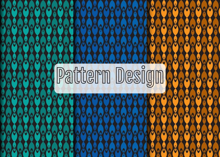 Vector moderno diseño de patrones sin fisuras