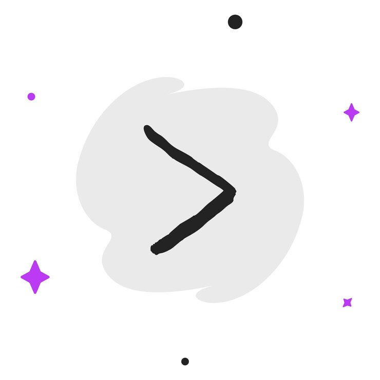 Vector vector moderno y plano de alta calidad icono de flecha dibujado a mano en fondo aislado