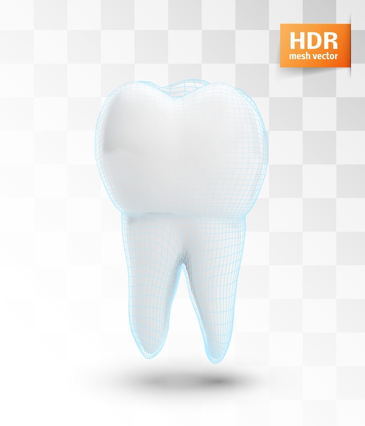 Vector vector molar diente belleza y salud limpieza dental y cuidado personal