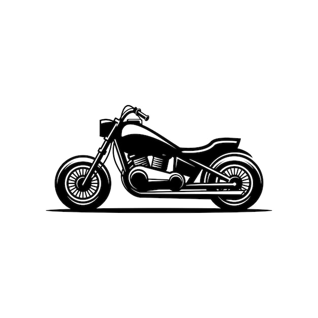 vector de motocicleta vector de la comunidad de motociclistas en fondo blanco