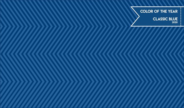 Vector de muestra de color azul clásico