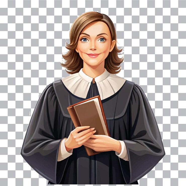 vector de una mujer defensora 3D