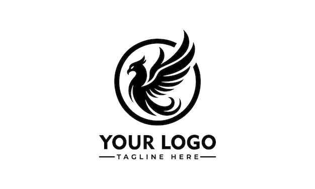 Vector de Murphy logotipo águila vector de logotipo pájaro para pequeñas empresas