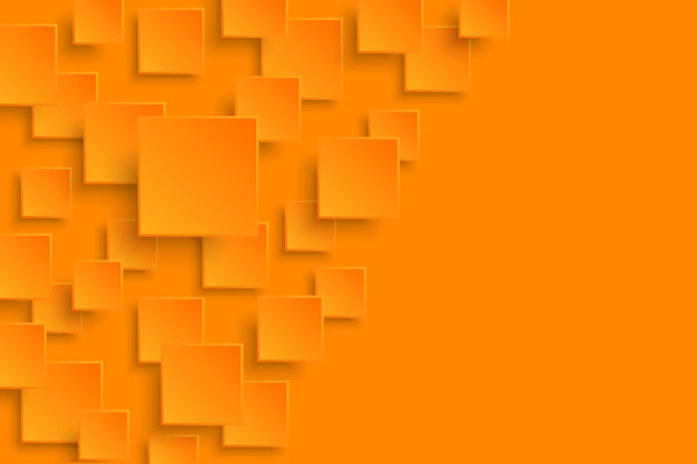 Vector naranja fondo abstracto moderno