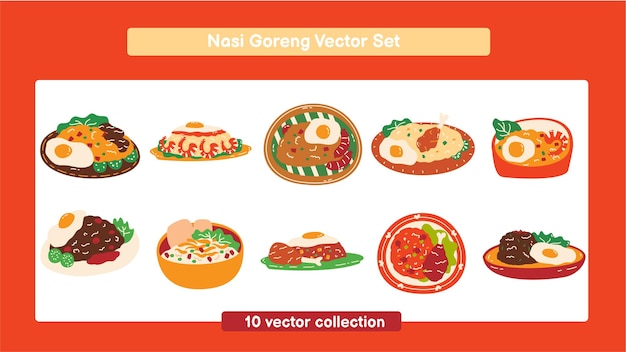 Vector de Nasi Goreng