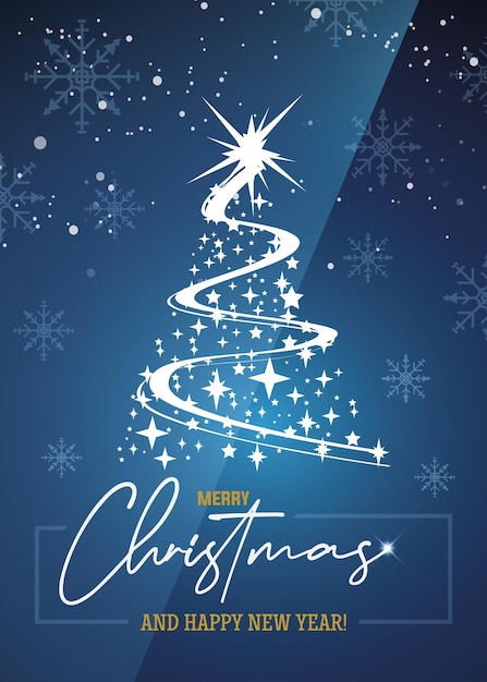 Vector Navidad tarjeta de felicitación de año nuevo17
