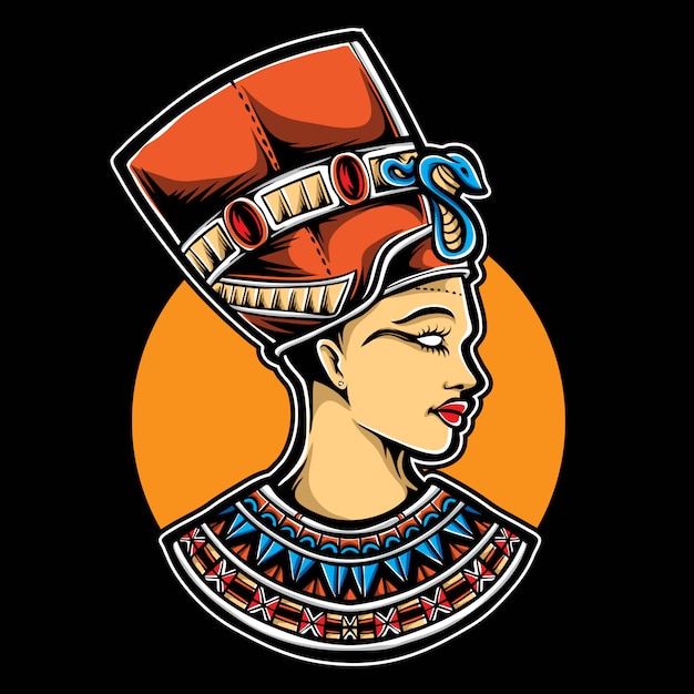 Vector de nefertiti