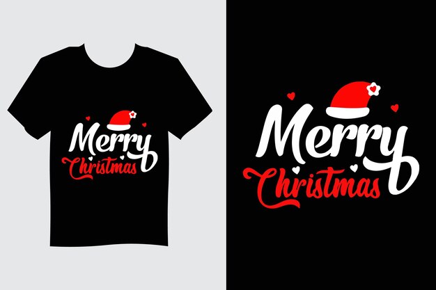 Vector nuevo vector de Navidad feliz diseño de camiseta