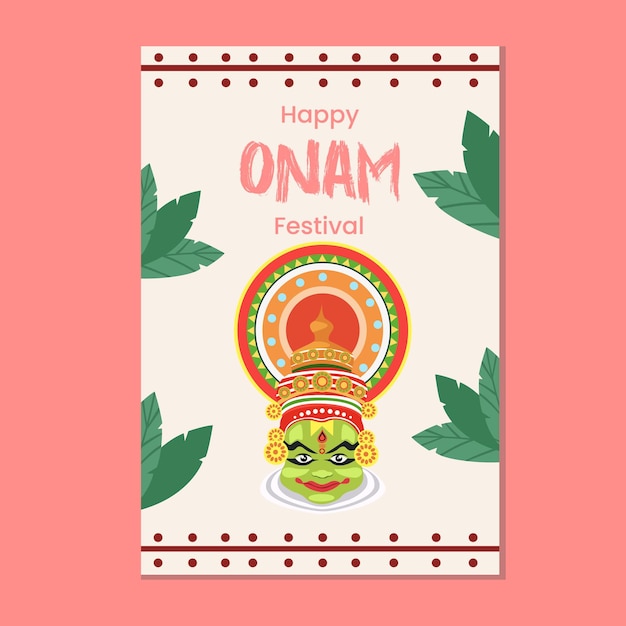 El vector de Onam Las redes sociales El cartel de deseos
