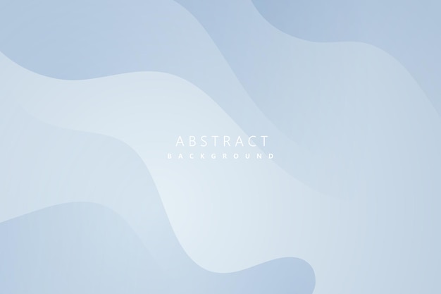 Vector de onda suave dinámico azul fondo abstracto eps10