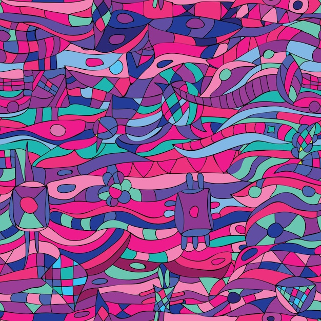 Vector paisaje borroso. Eco para diseño