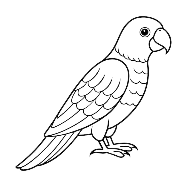 El vector del pájaro Blue Jay de CartoonStyle