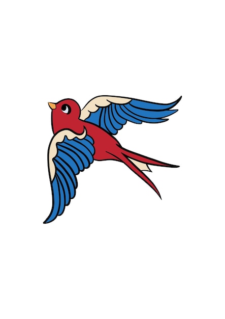 Vector de pájaro