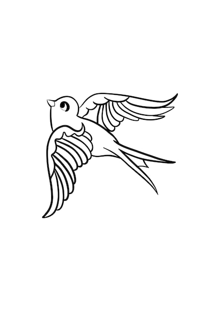 Vector de pájaro