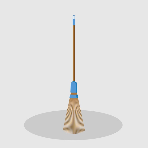 Vector del palo de la escoba