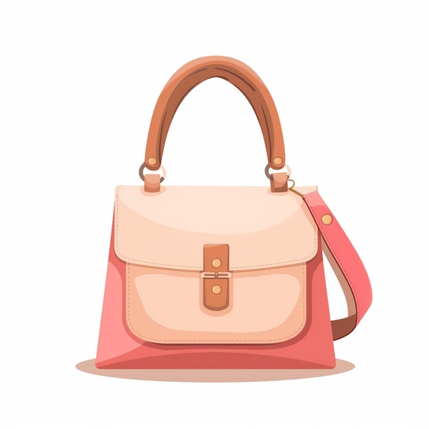 Vector de papel de bolsa de embalaje diseño aislado icono de venta al por menor manija de ilustración de maqueta realista