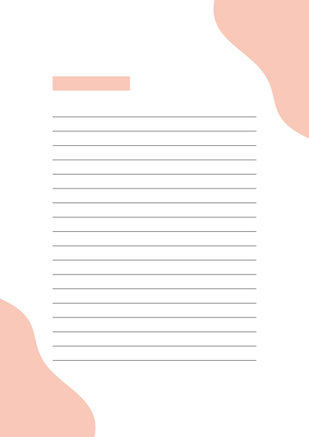 Vector de papel de diario