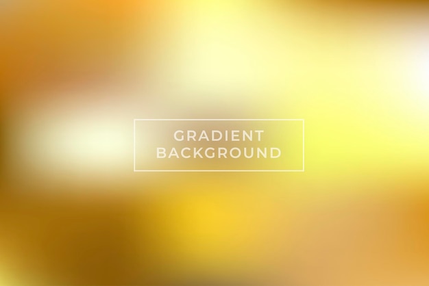Vector de papel de pared de fondo con gradiente de colores amarillos