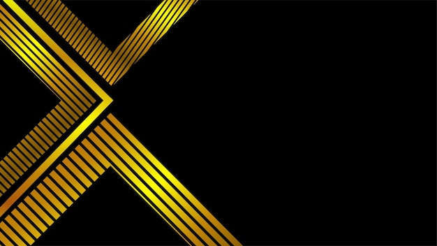 Vector de papel tapiz de diseño moderno de oro negro de fondo de lujo