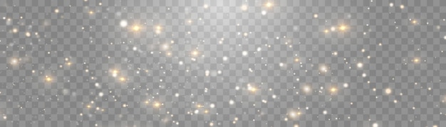 Vector de partículas voladoras de luz