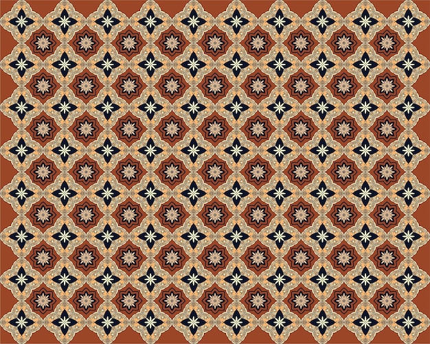 Vector patrón de cosecha de flores
