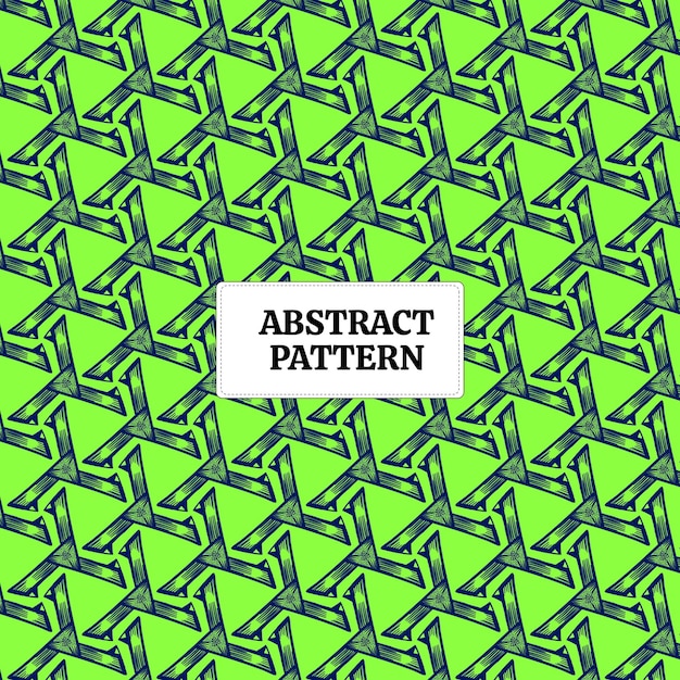 Vector de patrón de costura abstracto adecuado para textiles de diseño de moda fondos digitales y superficie