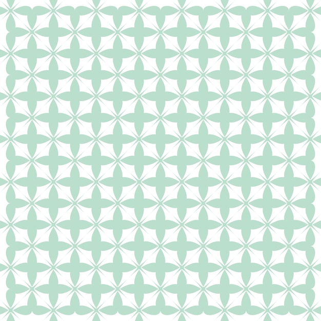 Vector patrón sin costuras con flores verdes para el fondo papel tapiz embalaje papel de envoltura, etc.