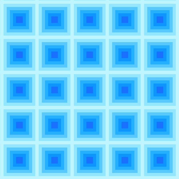 Vector de patrón cuadrado azul y blanco