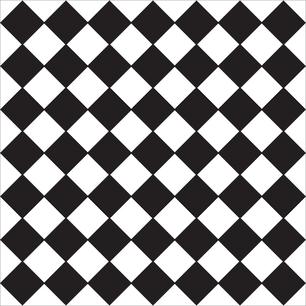 vector de patrón a cuadros blanco y negro