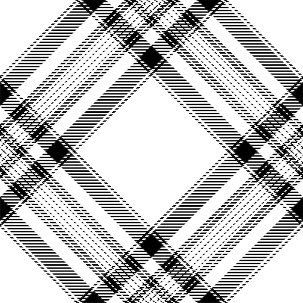 Vector de patrón de cuadros Compruebe la textura de la tela Diseño textil sin costuras para impresión de papel de ropa o fondo web