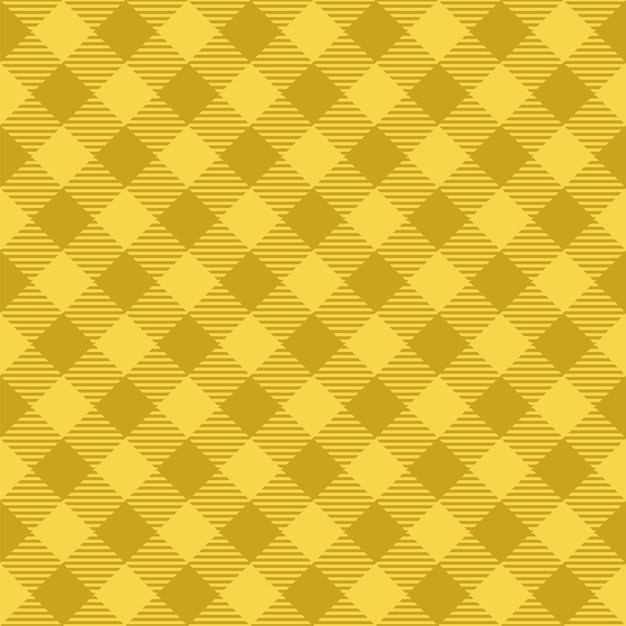 Vector de patrón a cuadros Compruebe la textura de la tela Diseño textil sin costuras para ropa Impresión de papel