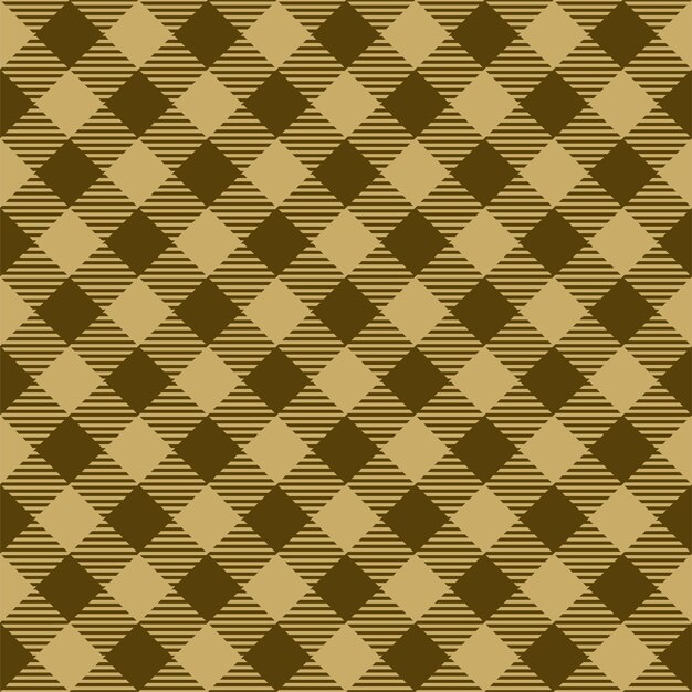 Vector de patrón a cuadros Compruebe la textura de la tela Diseño textil sin costuras para ropa Impresión de papel