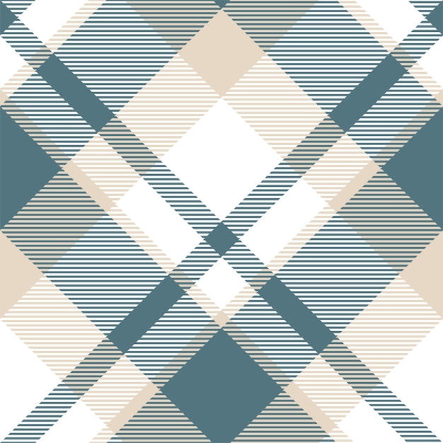 Vector patrón de cuadros. Compruebe la textura de la tela. Diseño textil sin costuras para ropa, papel impreso o fondo web.