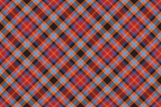 Vector de patrón de cuadros escoceses tartán escocia. Tela de fondo retro. Vintage verificación color cuadrado textura geométrica.