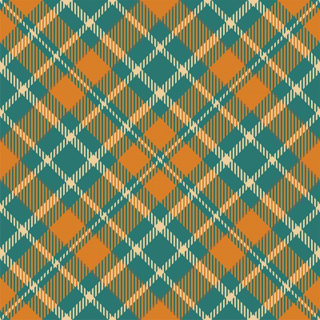 Vector de patrón de cuadros escoceses tartán escocia. tela de fondo retro. vintage verificación color cuadrado textura geométrica.