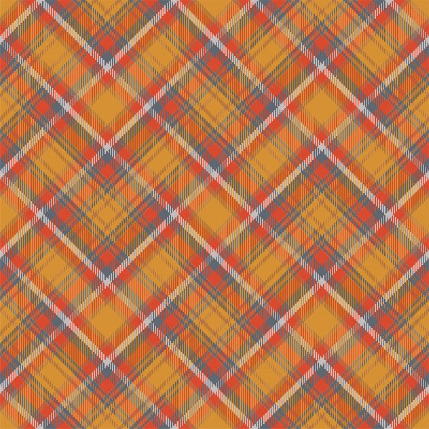 Vector de patrón de cuadros escoceses tartán escocia. tela de fondo retro. vintage verificación color cuadrado textura geométrica.