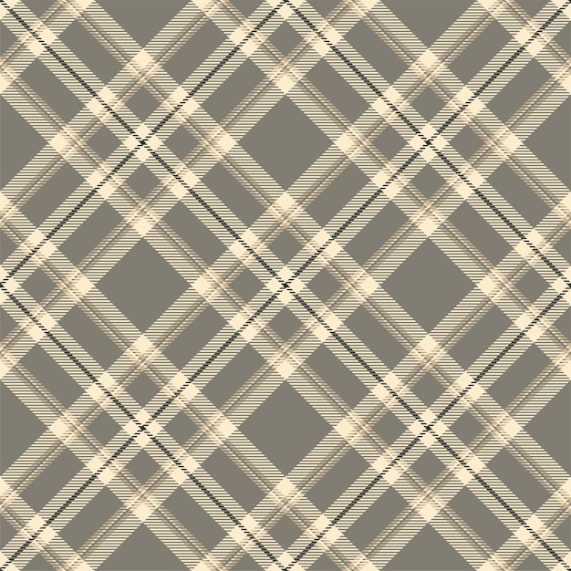 Vector de patrón de cuadros escoceses de tartán Tela de fondo retro Textura geométrica cuadrada de color de verificación vintage para impresión textil papel de regalo tarjeta de regalo papel tapiz diseño plano