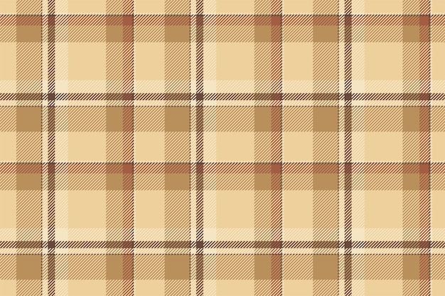 Vector de patrón de cuadros escoceses de tartán Tela de fondo retro Vintage check color cuadrado textura geométrica