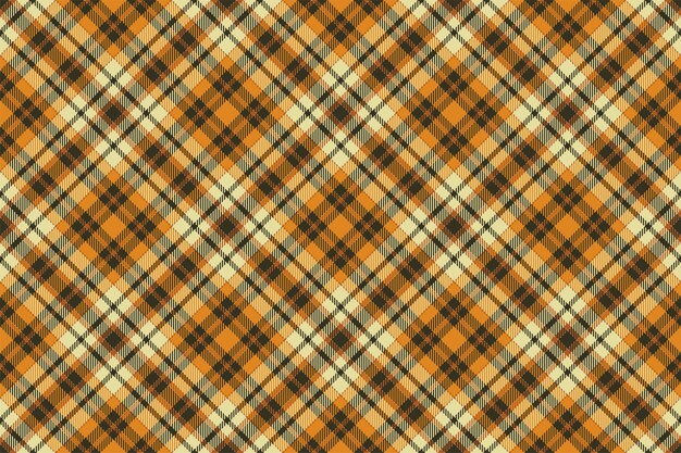 Vector de patrón de cuadros escoceses de tartán Tela de fondo retro Vintage check color cuadrado textura geométrica
