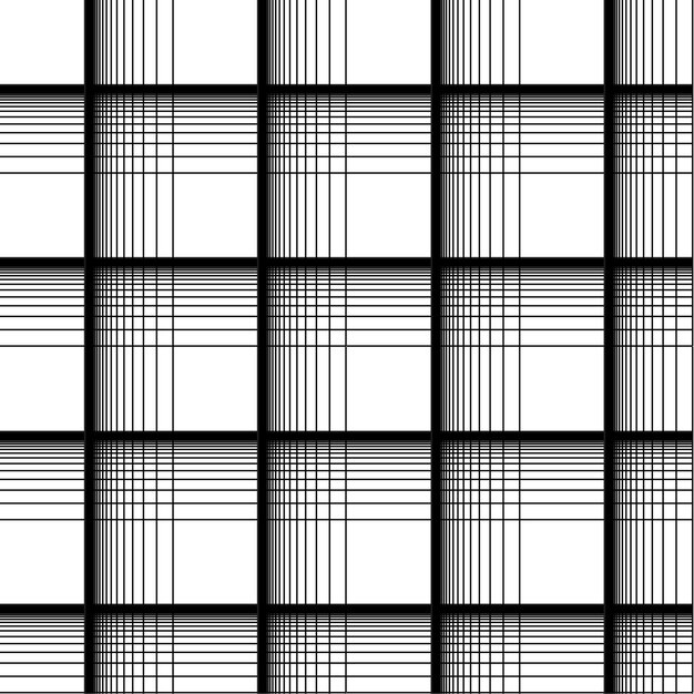 Vector de patrón de cuadros sin fisuras de tartán escocia. Tela de fondo retro. EPS