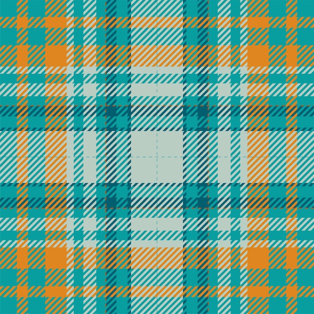 Vector de patrón de cuadros sin fisuras de tartán escocia. Tela de fondo retro. Textura geométrica cuadrada de color a cuadros vintage para impresión textil, papel de regalo, tarjeta de regalo, diseño plano de papel tapiz.