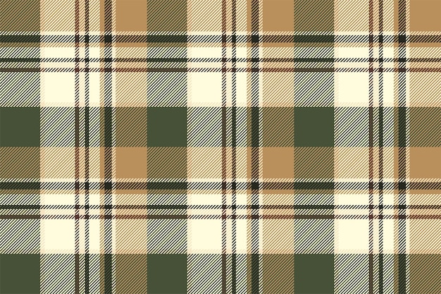 Vector de patrón de cuadros sin fisuras de tartán escocia. Tela de fondo retro. Textura geométrica cuadrada de color a cuadros vintage para impresión textil, papel de regalo, tarjeta de regalo, diseño plano de papel tapiz.